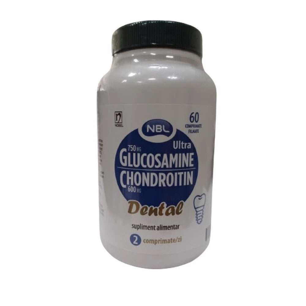 NBL Glucosamin Ultra+Chondroitin600mg+MSM+Turmeric Dental табл.плен. N60
