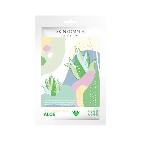 JK SKINSOMNIA Mască pentru față din țesătura cu aloe, N1,25ml