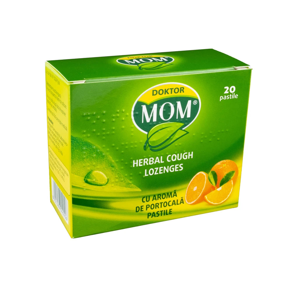 Doctor Mom Пастилки со вкусом апельсина N20