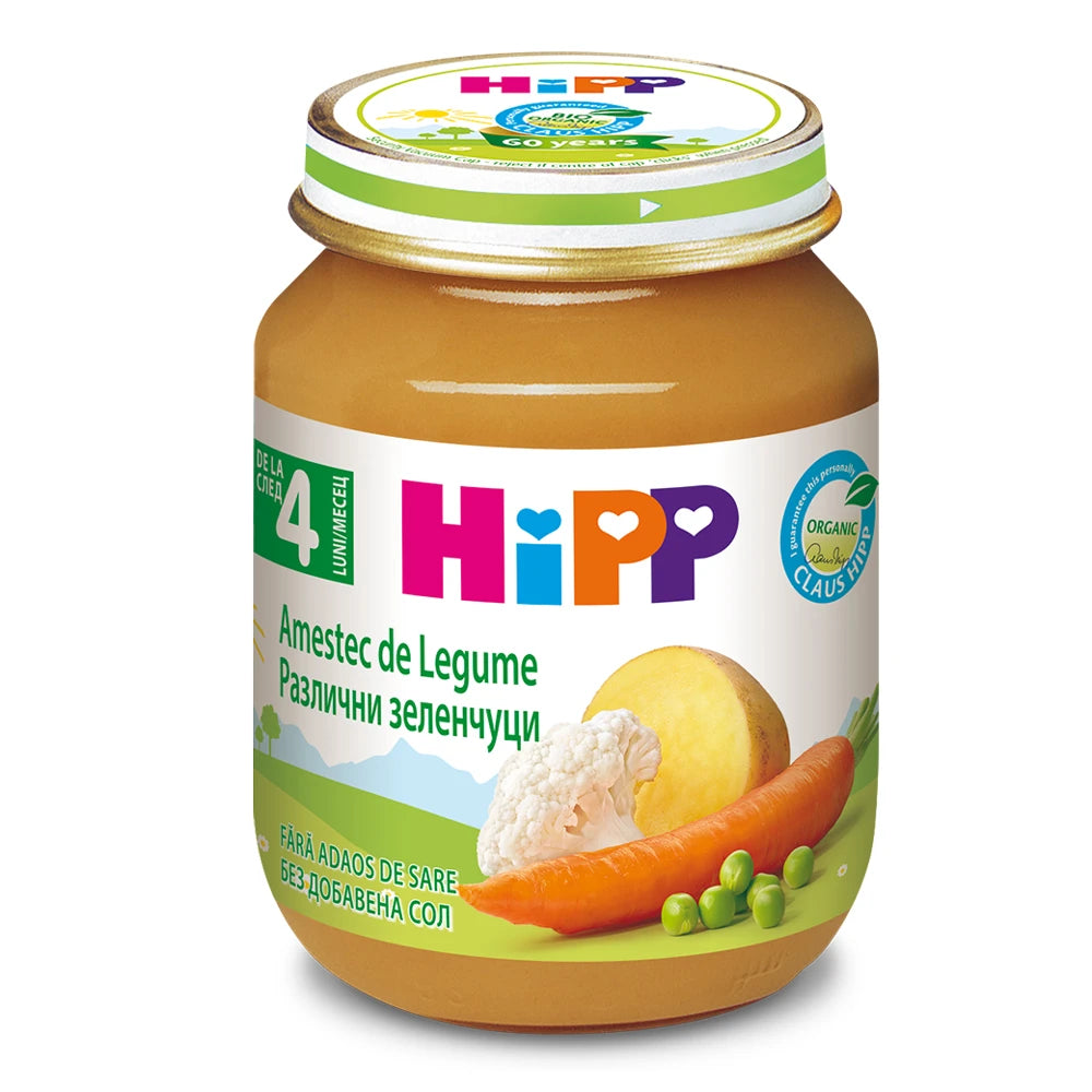 Hipp 4013 Пюре овощное ассорти 125g