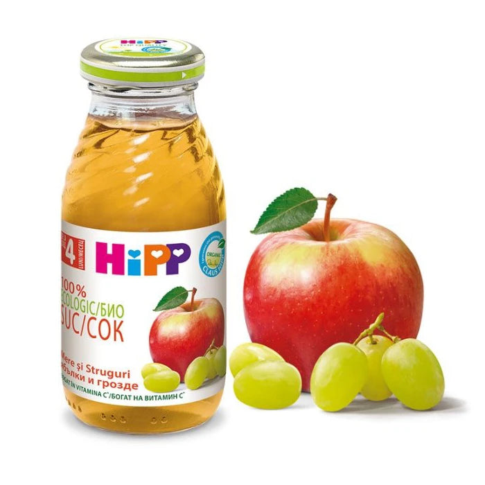 Hipp 8030 Сок яблоко,виноград (4 месяца) 0.2L