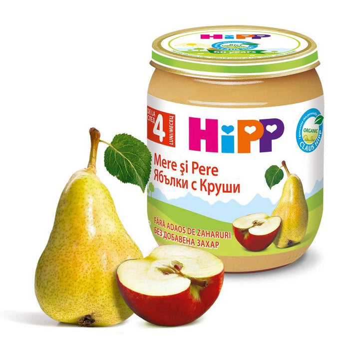 Hipp 4320 Пюре груши с яблоками (4 месяца) 125g