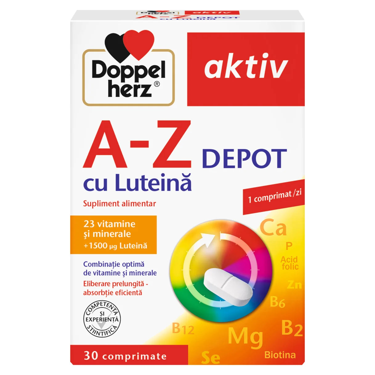 Doppelherz Depot A-Z cu luteină comp. N20x3