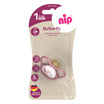 NIP Butterfly Suzetă latex, roz, mărime 1 (0-6luni) N1