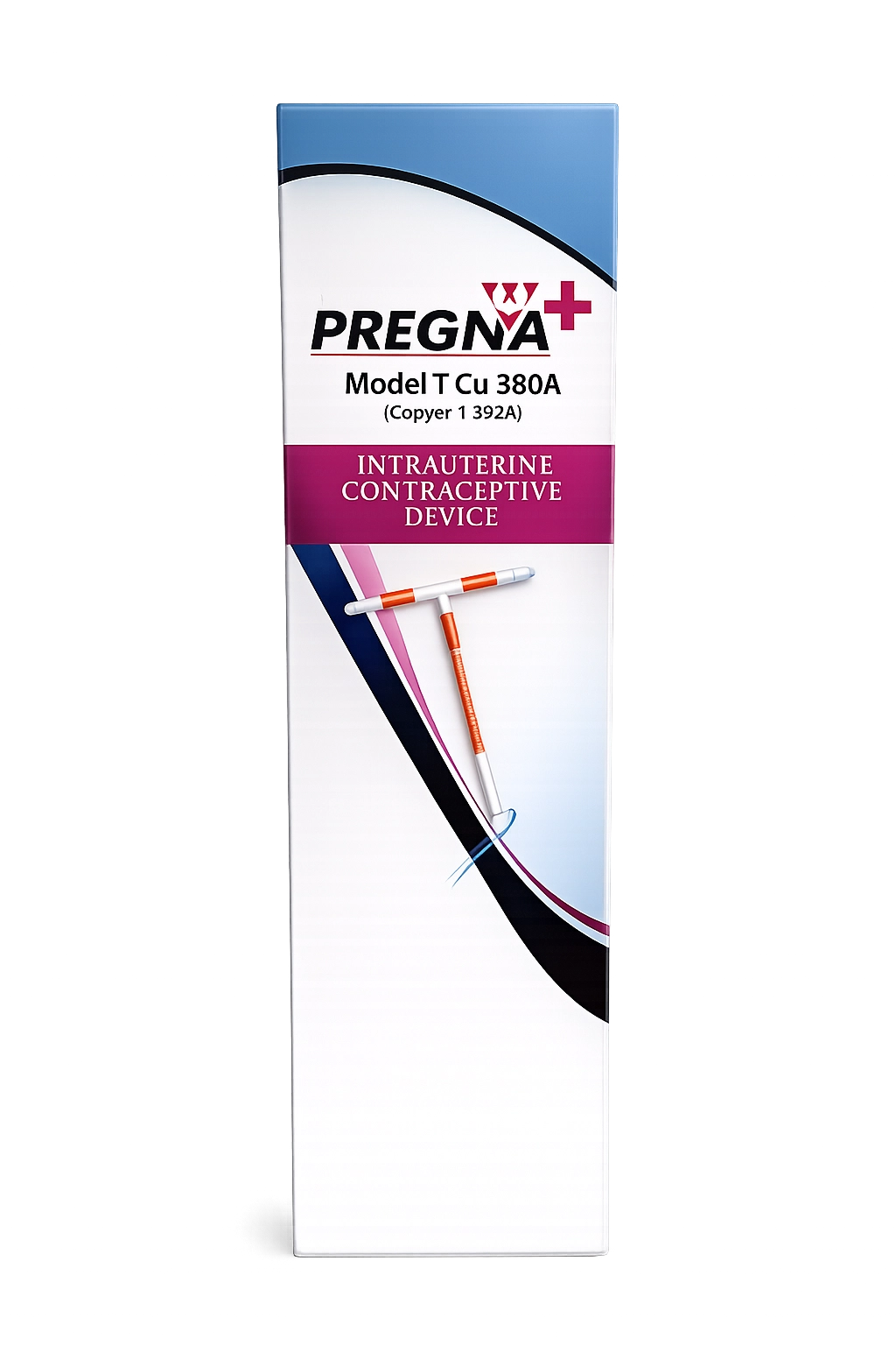 Sterilet, dispozitiv Intrauterin Pregna+ T Cu 380A