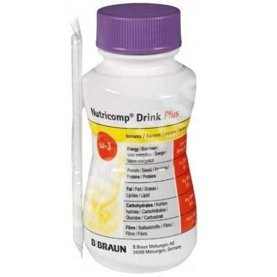 Nutricomp Drink Plus банан 1.5kcal/ml 200ml Braun