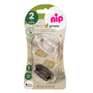 NIP Cherry Green F Латексная пустышка, размер 2 (6+ месяца) N2