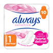 Absorbante Always Sensitive Ultra Plus 0 (*4)