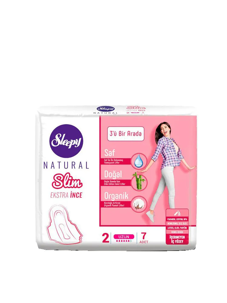 Absorbante Sleepy Natural Slim Standard Long N7 (*6)