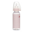 NIP Trendy Biberon plastic, flux S, tetină anatomică, silicon, anti-colici, mărime 1 (0-6luni) 250ml