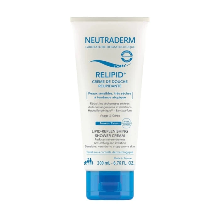 NEUTRADERM Relipid+ Крем для душа для атопичной кожи для лица и тела, 200ml