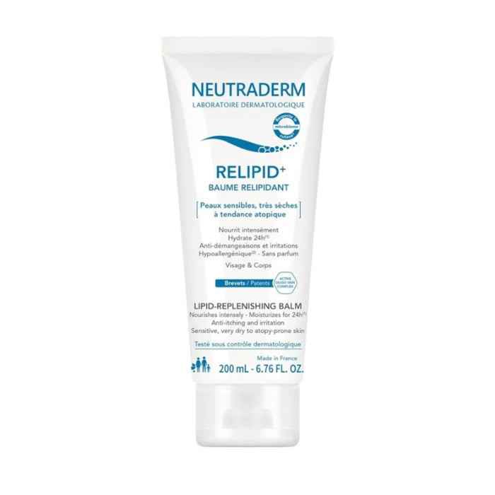 NEUTRADERM Relipid+ Balsam pentru pielea atopică pentru față și corp, 200ml