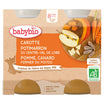 Babybio Piure din legume și carne de rață (8+) 2x200g