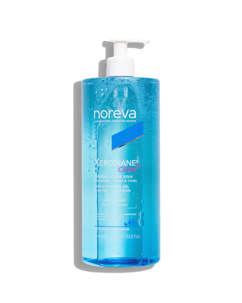 Noreva XERODIANE CERA+ Gel spumant de curatare 1000ml