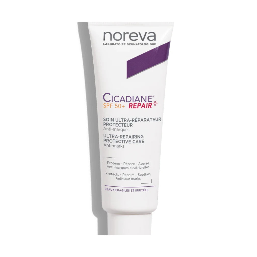 Noreva Cicadiane Repair+  Cremă protectoare SPF50+, 40ml