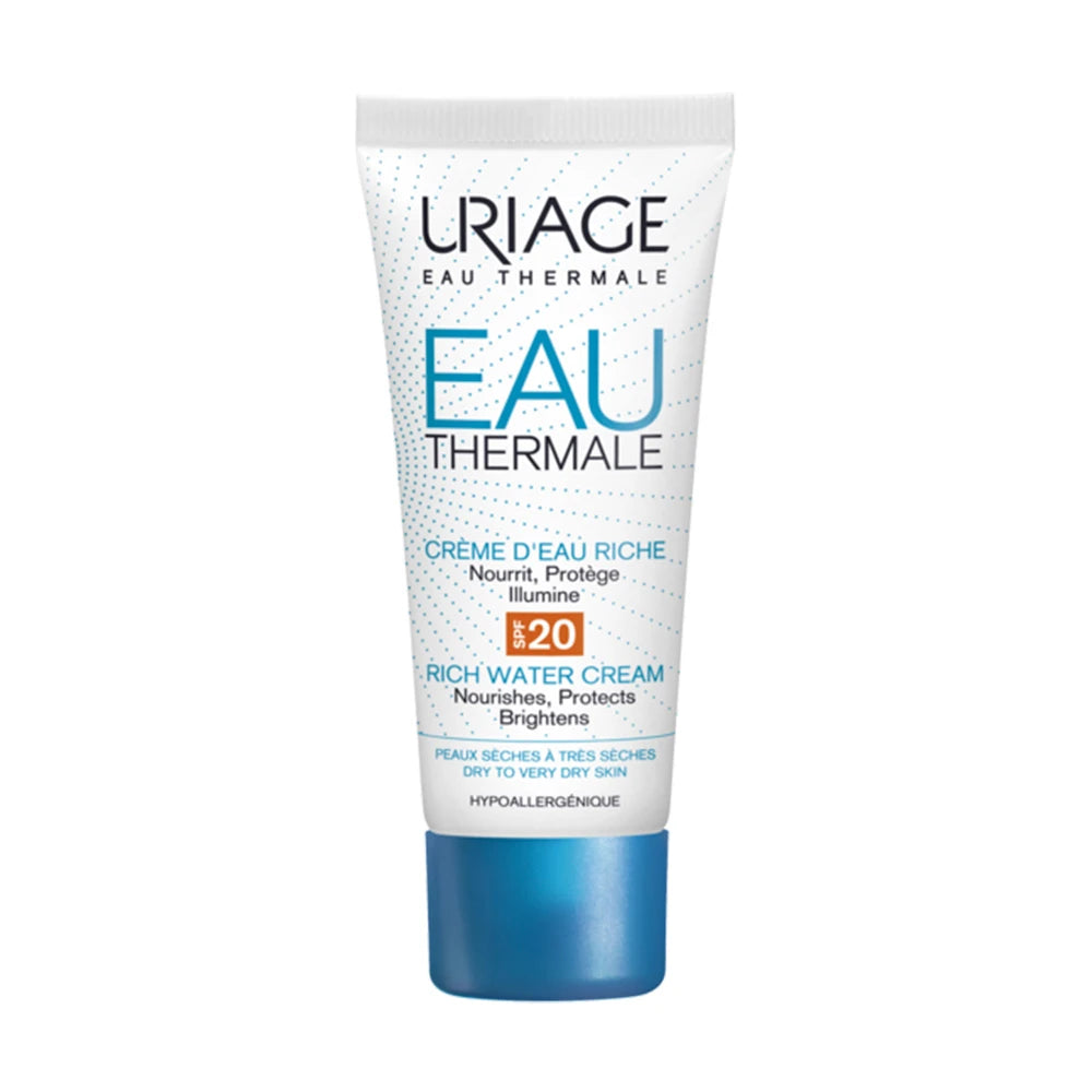 Uriage Crema Rich SPF 20 pentru hidratarea tenului normal cu tendință de uscare, 40ml