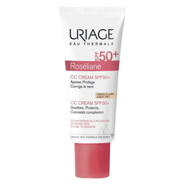 Uriage Roseliane CC Крем светлого оттенка и SPF50+, 40 ml