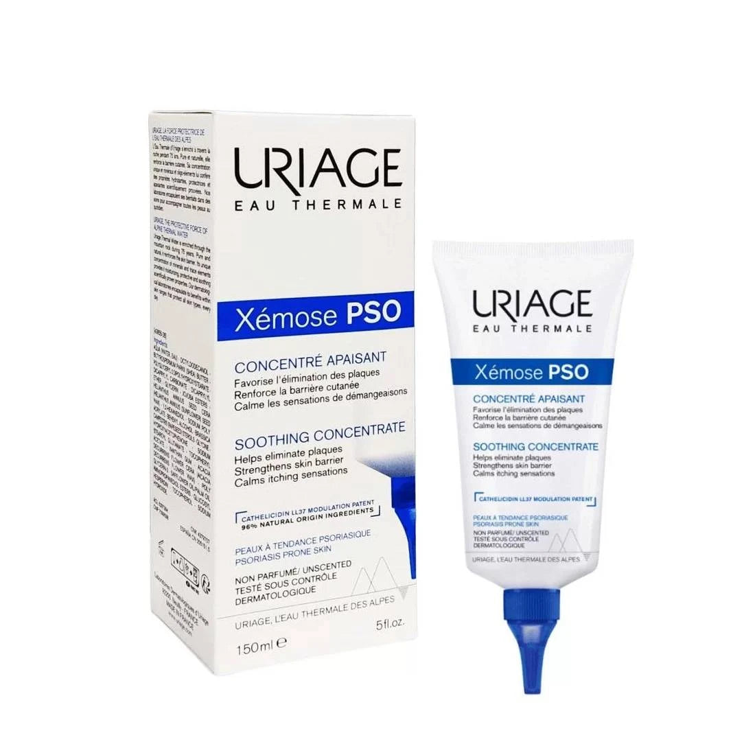 Uriage Xemose PSO Cremă calmantă pentru psoriazis, 150ml
