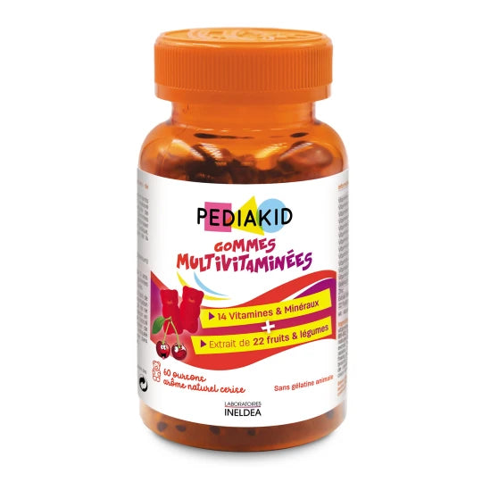 INELDEA PEDIAKID Multivitamine urusuleti gumati N60