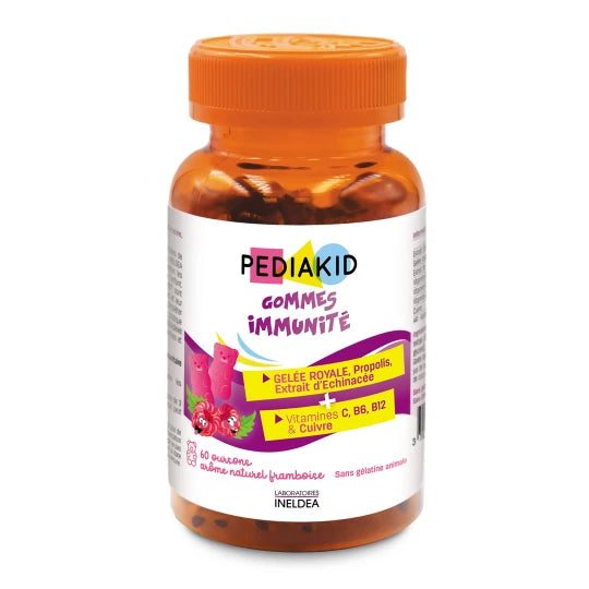 INELDEA PEDIAKID Immunite жевательные мишки N60