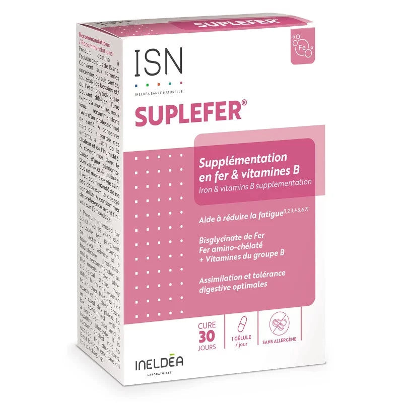 INELDEA ISN Suplefer капс. N30