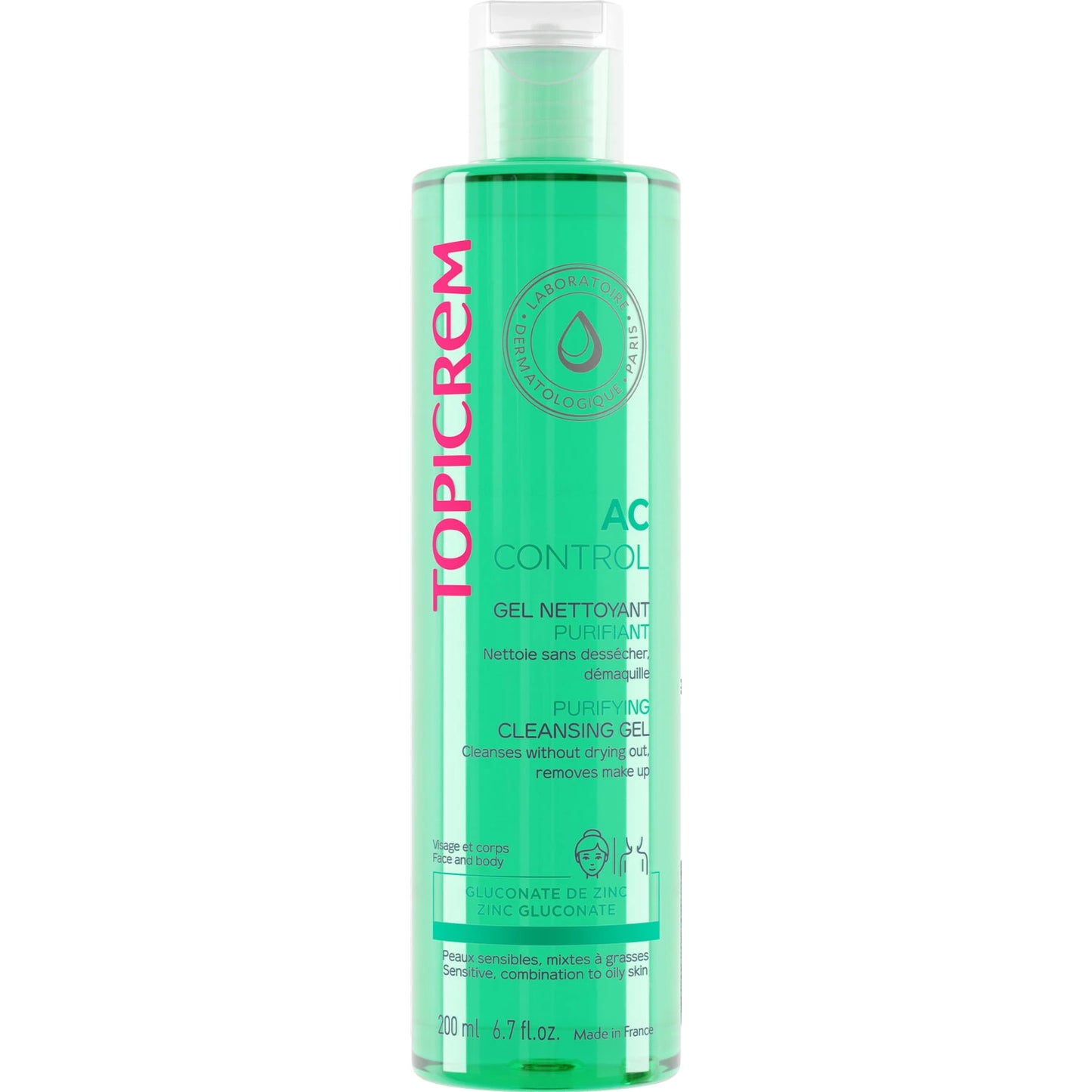 Topicrem AC Gel de curatare purifiant 200ml (0570101)