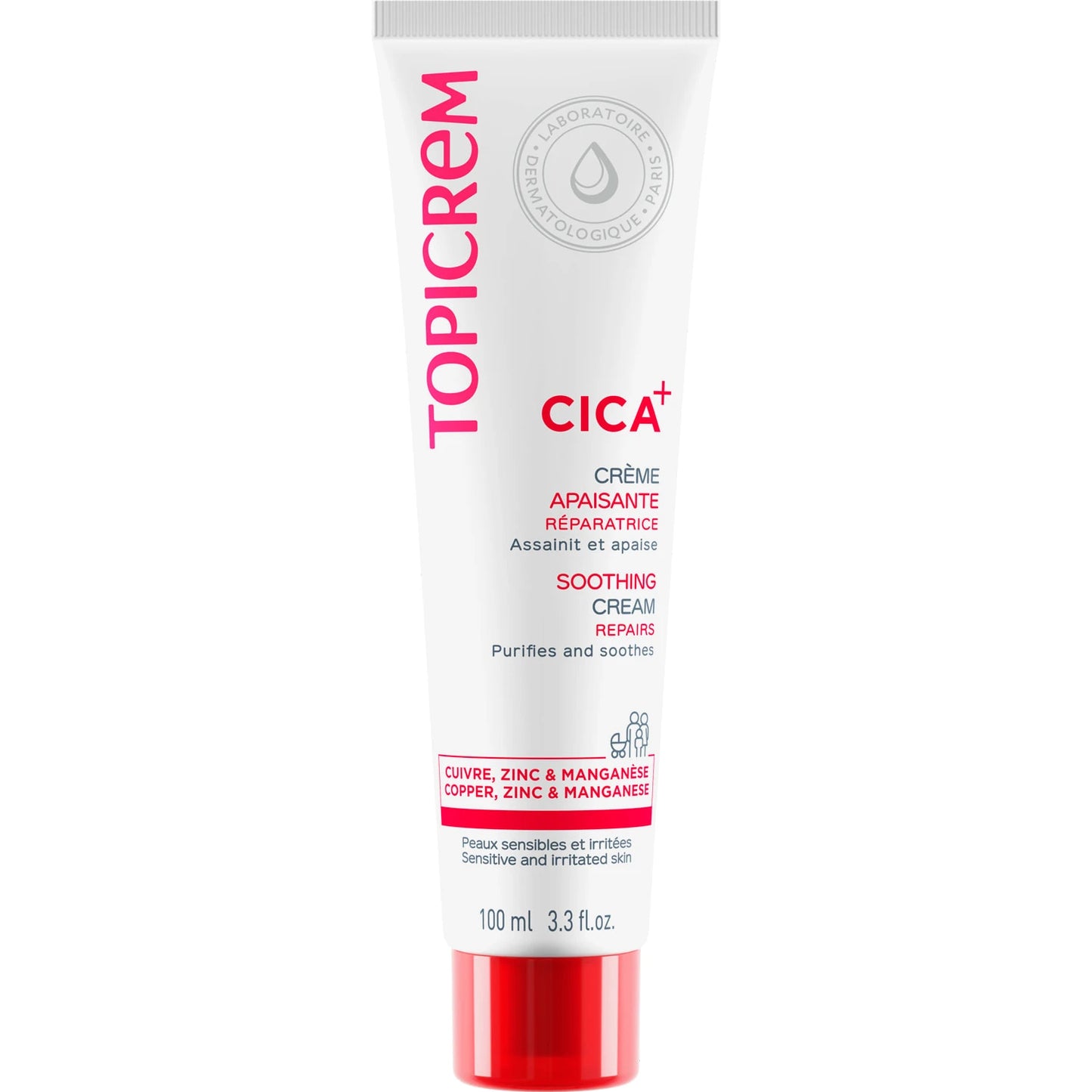 Topicrem CICA+ Cremă calmantă 100ml