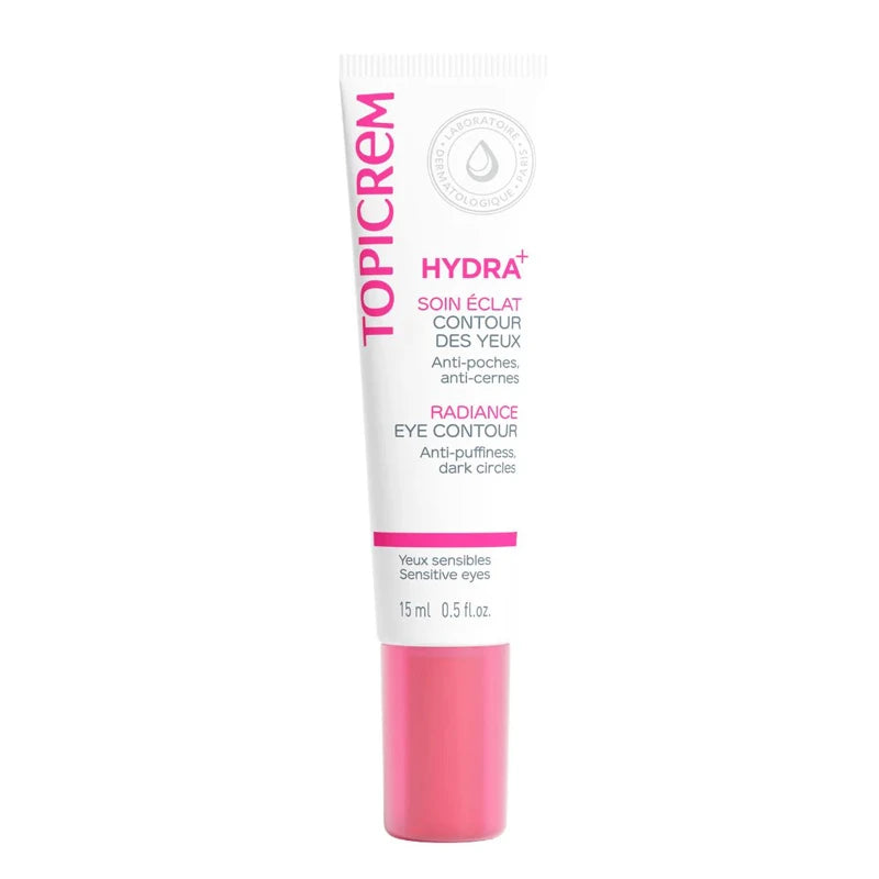 Topicrem HYDRA+ Cremă hidratantă iluminatoare pentru conturul ochilor 15ml