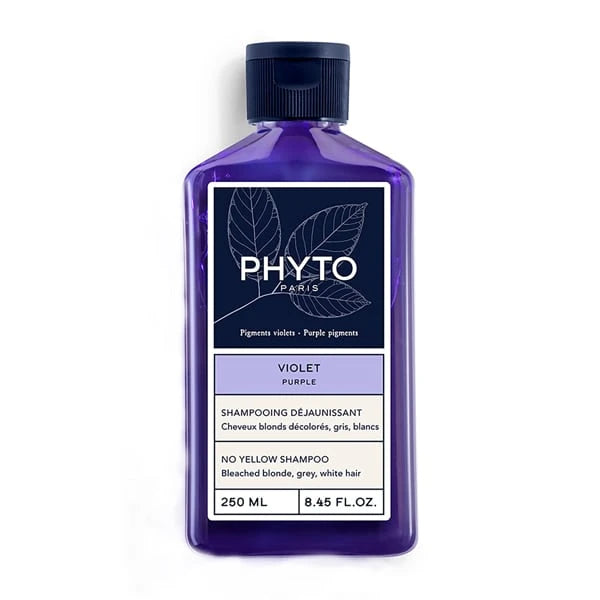 PHYTO Purple No Yellow Șampon pentru păr blond 250ml