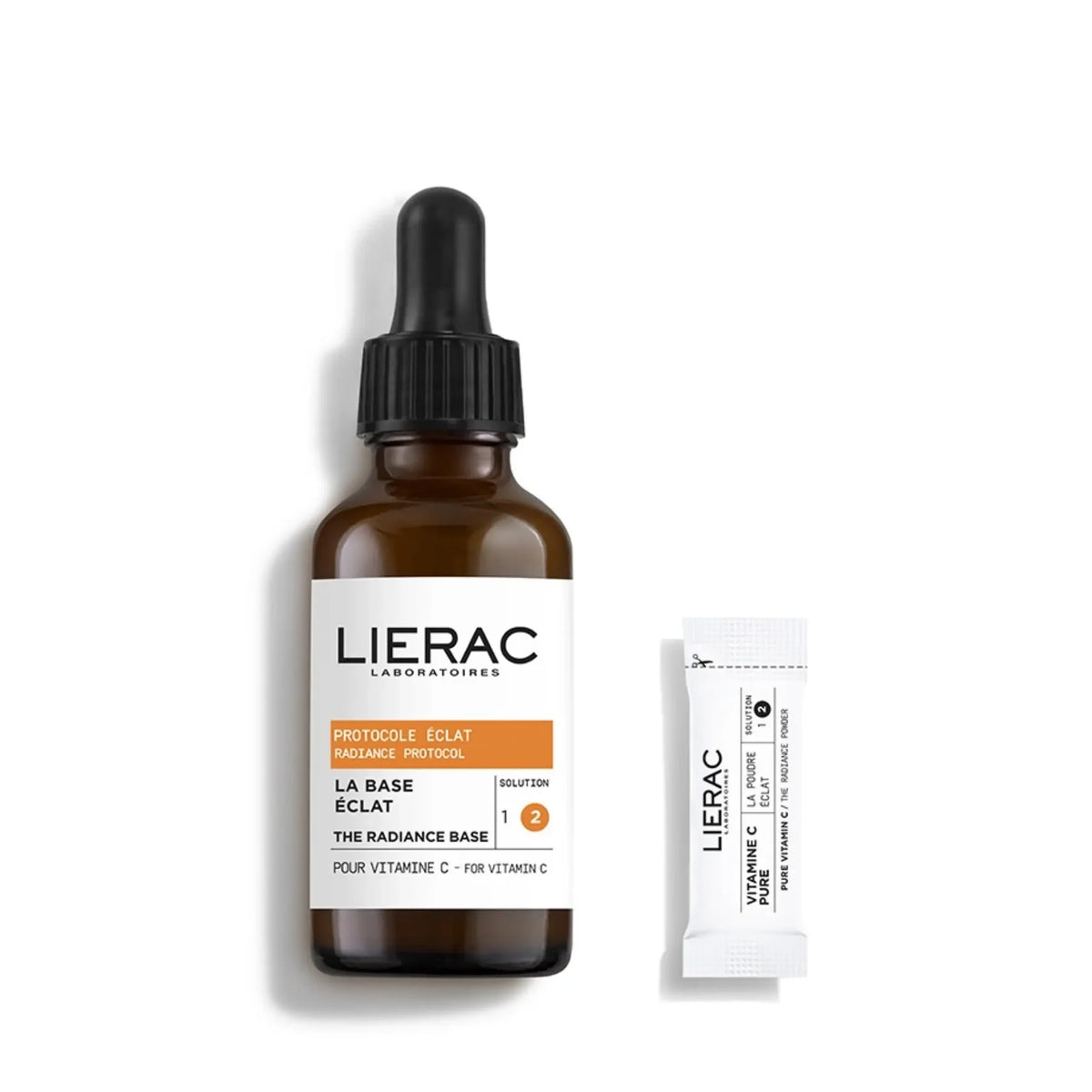 LIERAC Radiance Protocol Этап 2 Сыворотка с Vit C 30ml (база+14xсаше-пудра)