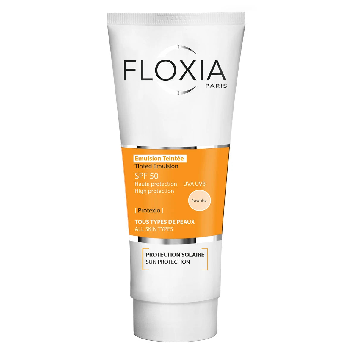 Floxia Protexio Emulsie SPF50 nuanta deschisa, 50ml