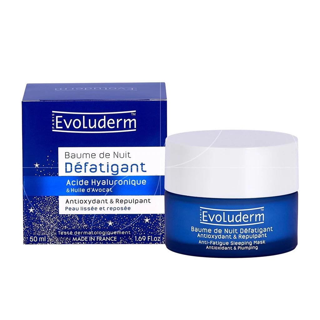Evoluderm Ночная маска для лица против усталости,30+, 50ml (18350)