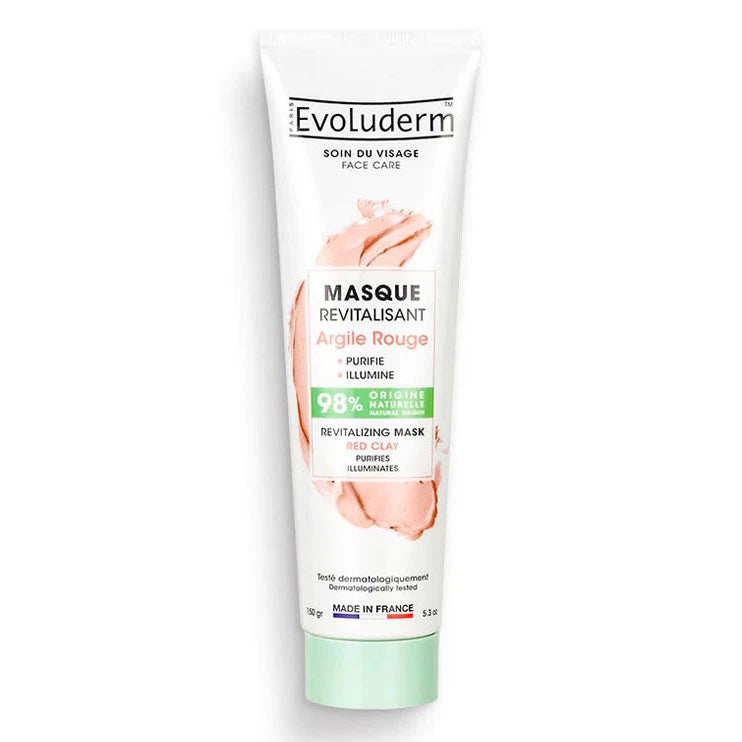 Evoluderm Маска для лица с красной глиной 150ml