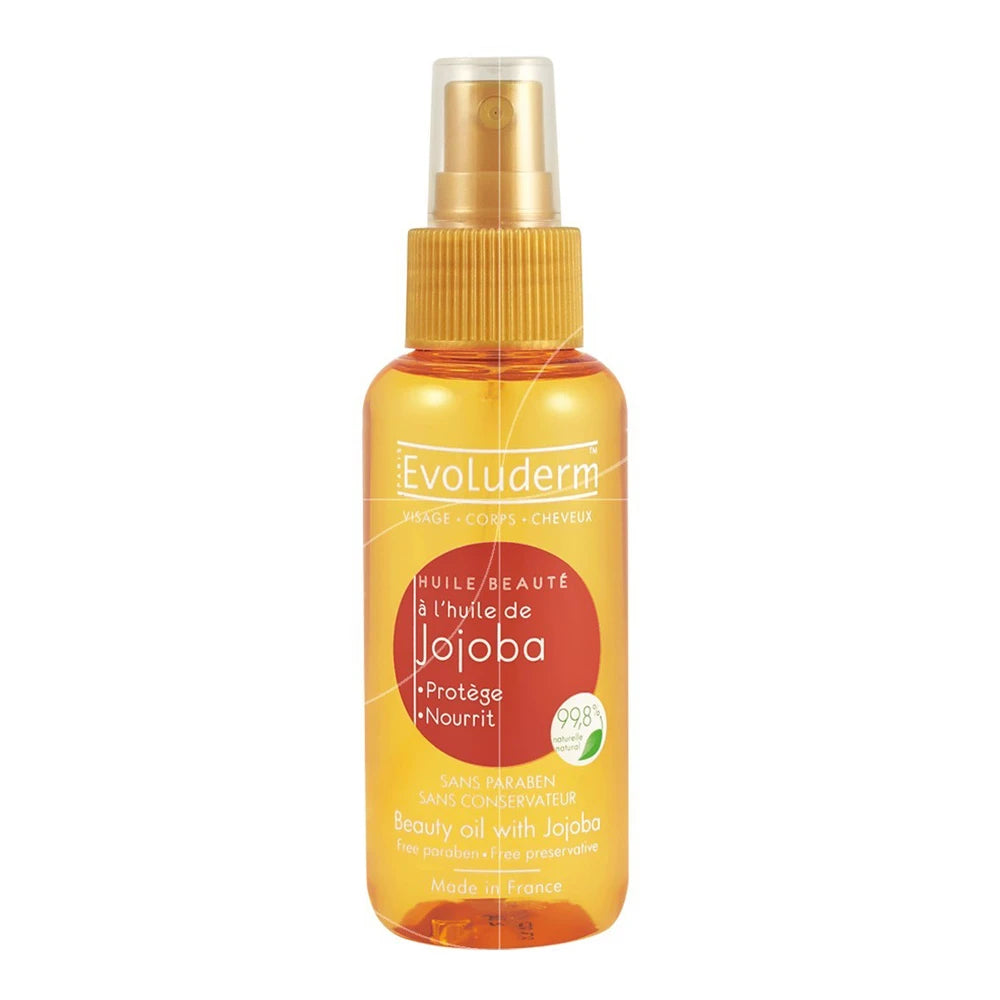 Evoluderm Ulei de jojoba pentru față, corp și păr 100ml