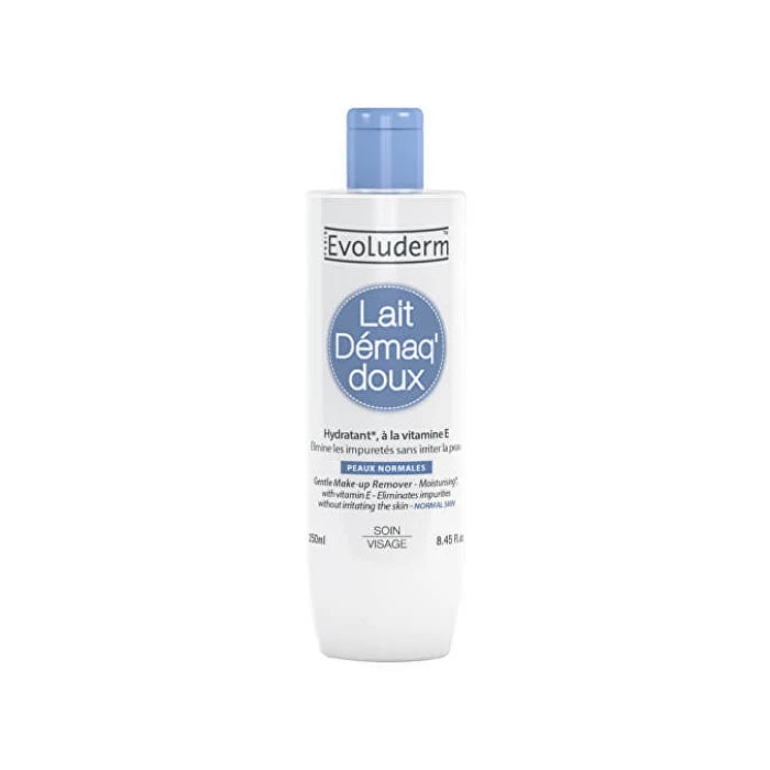 Evoluderm Lăptișor demachiant pentru față cu vitamina E 500ml (3068)