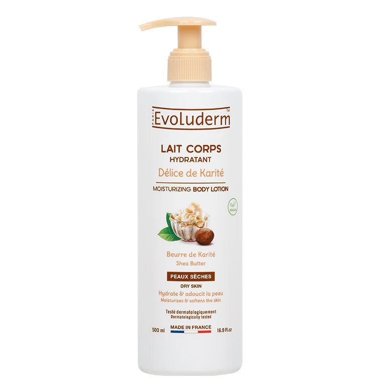 Evoluderm Lăptișor pentru corp 500ml Karite (17312)