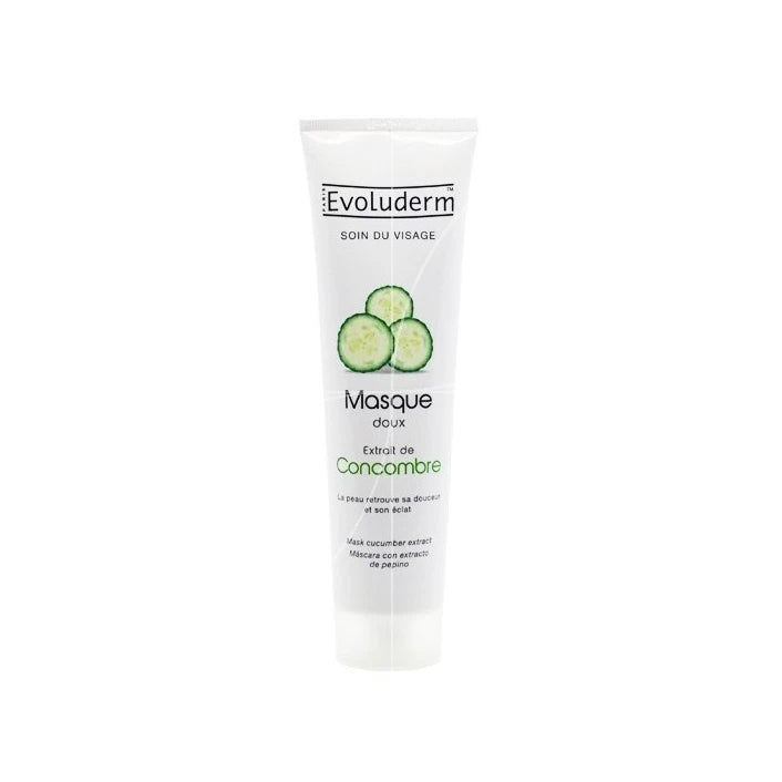 Evoluderm Mască pentru față cu extract de castravete 150ml