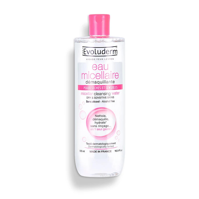 Evoluderm Мицеллярный лосьон для чувствительной кожи 500ml (15272)