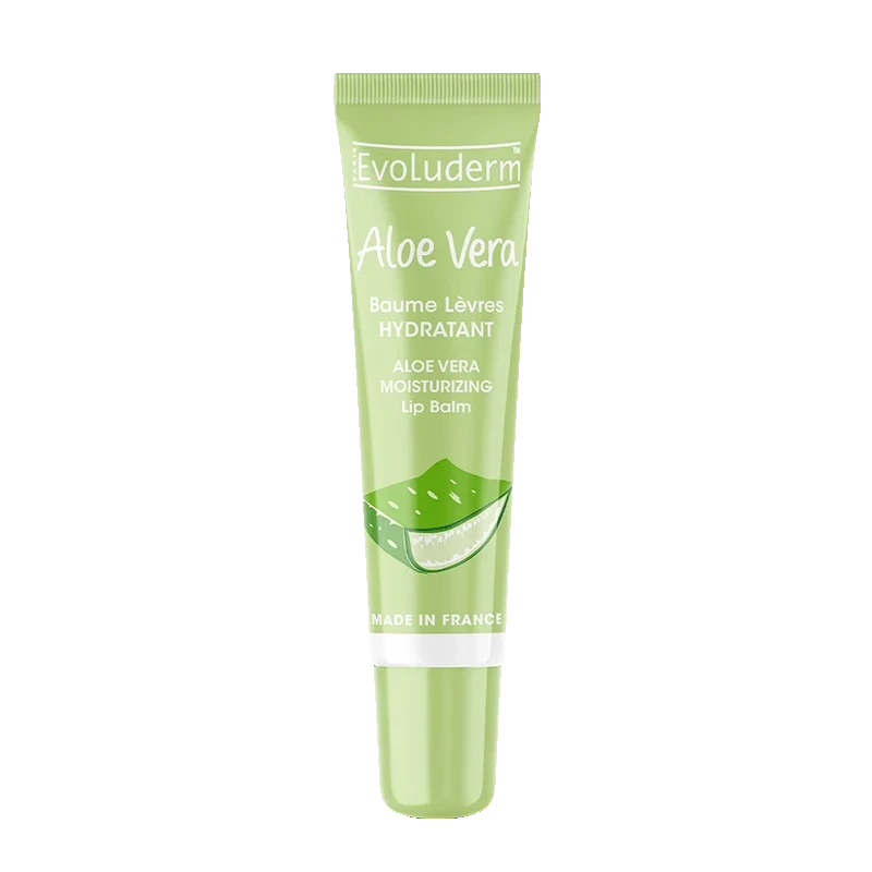 Evoluderm Balsam de buze hidratant cu aloe vera 15ml