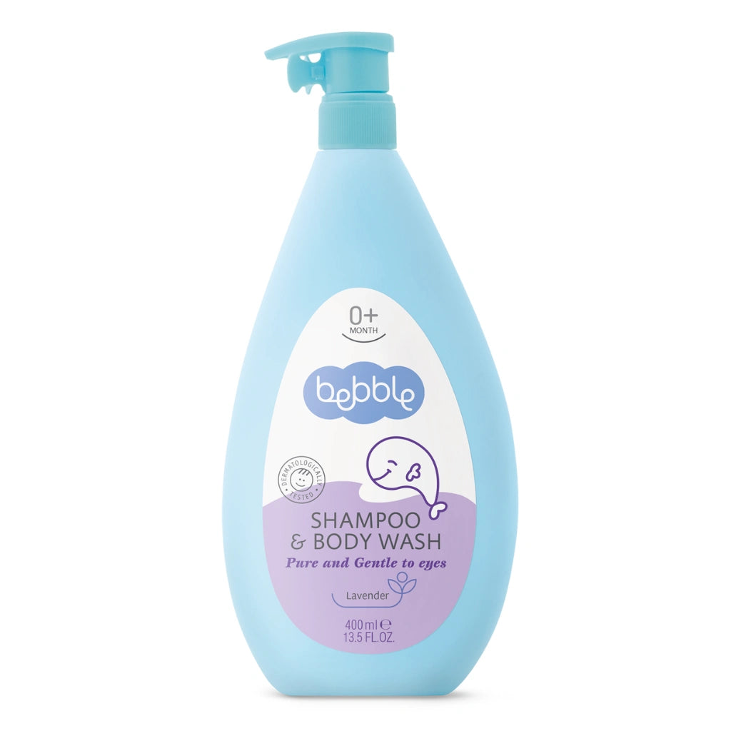 Bebble шампунь и гель для душа 2in1 для детей,0+, 400ml