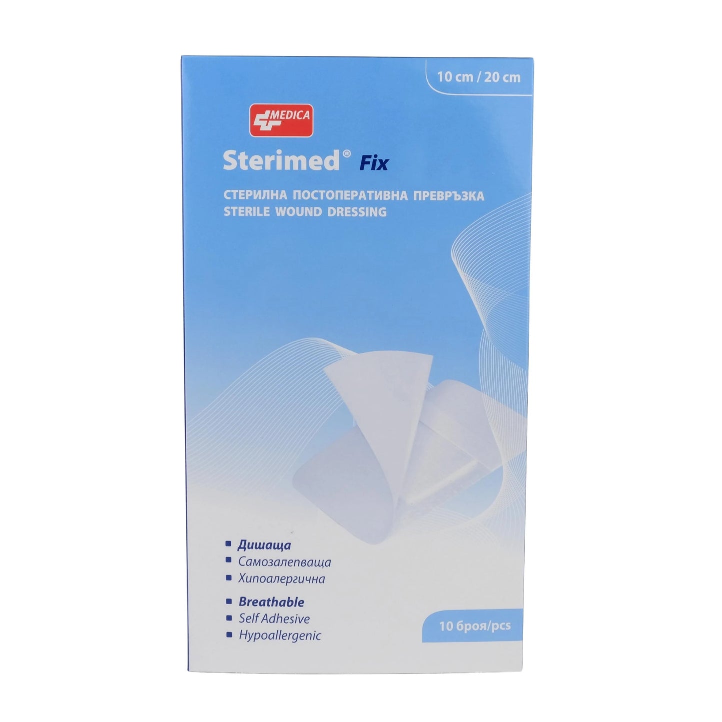 Pansament steril post-operator Sterimed Fix 10x20cm N10