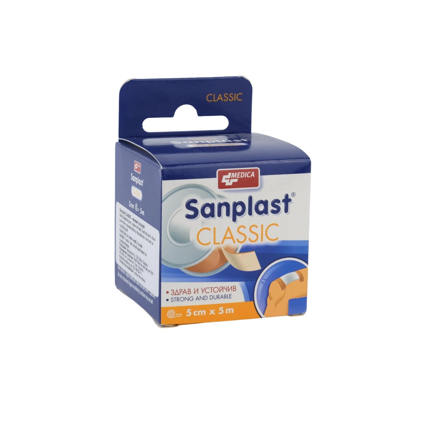 Emplastru Sanplast 5cmx5m clasic