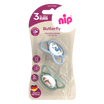 NIP Butterfly B Suzetă silicon, mărimea 3 (16-32luni) N2