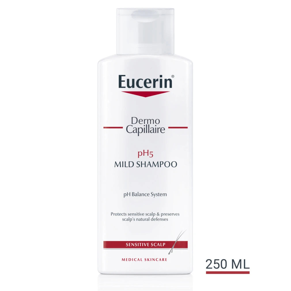 Eucerin DermoCapillaire pH5 Мягкий шампунь для волос и чувствительной кожи головы 250ml