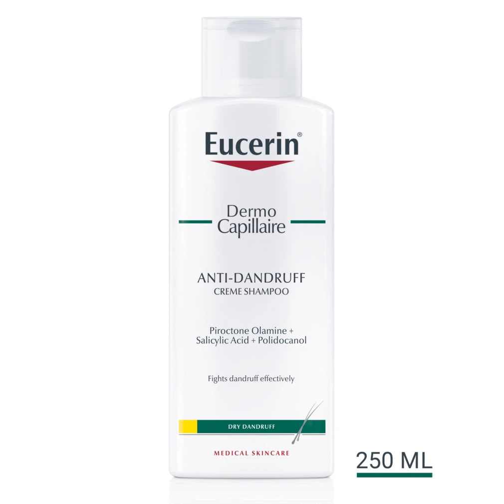 Eucerin DermoCapillaire Шампунь-крем против перхоти (сухая кожа головы) 250ml