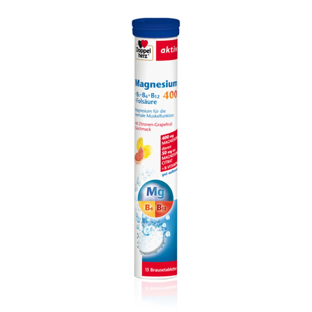 Doppelherz  Mg+Vit.B+Ac.Folic comp. eferv. N15