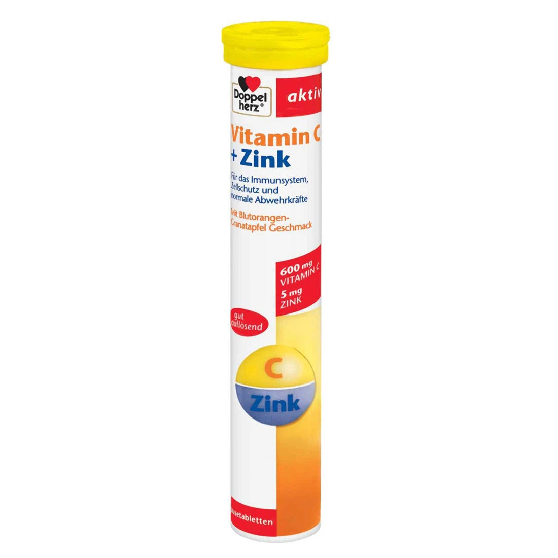 Doppelherz Activ Vit.C+Zinc comp. eferv. N15