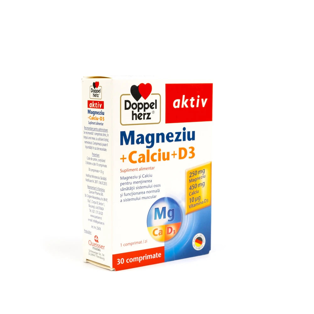 Doppelherz Aktiv Магний+Кальций+D3 N30