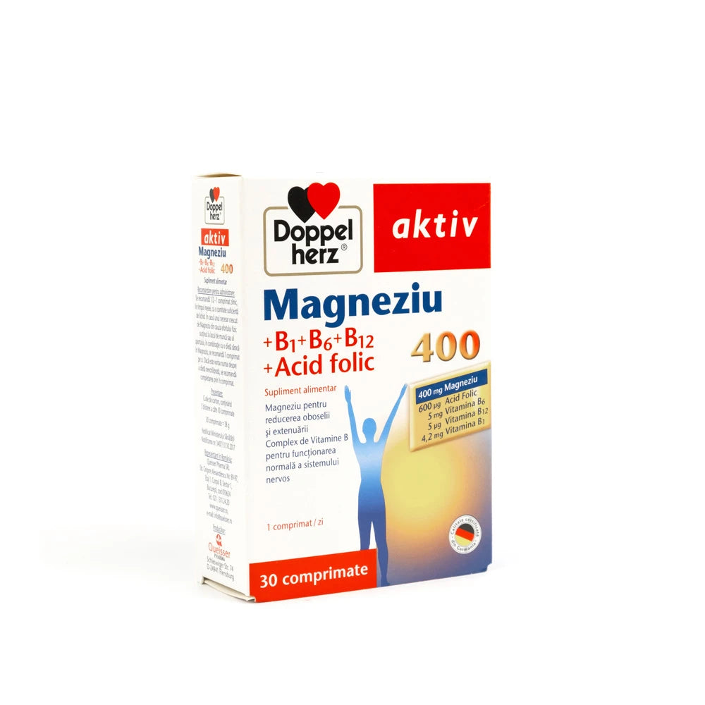 Doppelherz Mg+Vit.B+Фолиевая кислота табл. N30