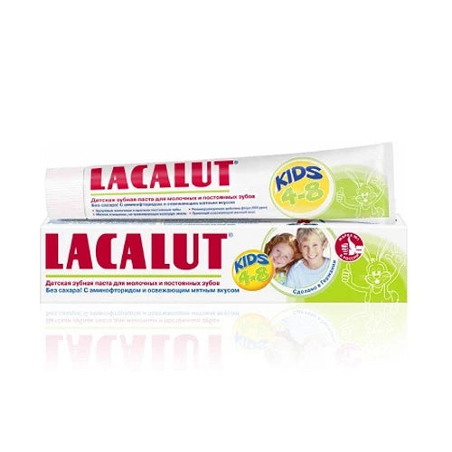 Lacalut Зубная паста Kids 4-8 лет без сахара 50ml